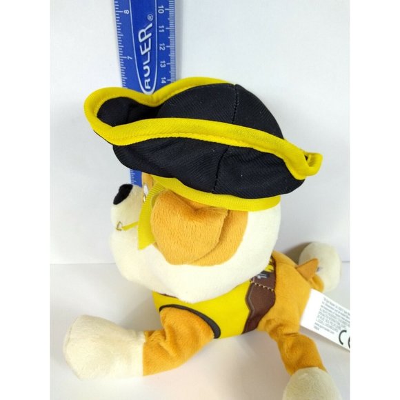 PAW PATROL Rubble 7" Pirate + 6" Worker Rubble+ 9" Police Girl Stuffed Plush Toy - Picture 10 of 12